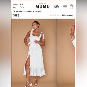 Show Me Your MuMu Garden Midi Dress